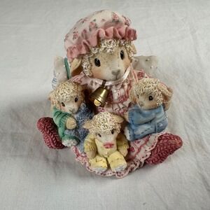 Vintage 1995 Enesco Mary Had a Little Lamb Count Your Blessings Figurine 159689
